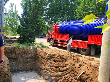 PE凈化槽應(yīng)用案例 廣西企業(yè)生活污水處理設(shè)備應(yīng)用案例